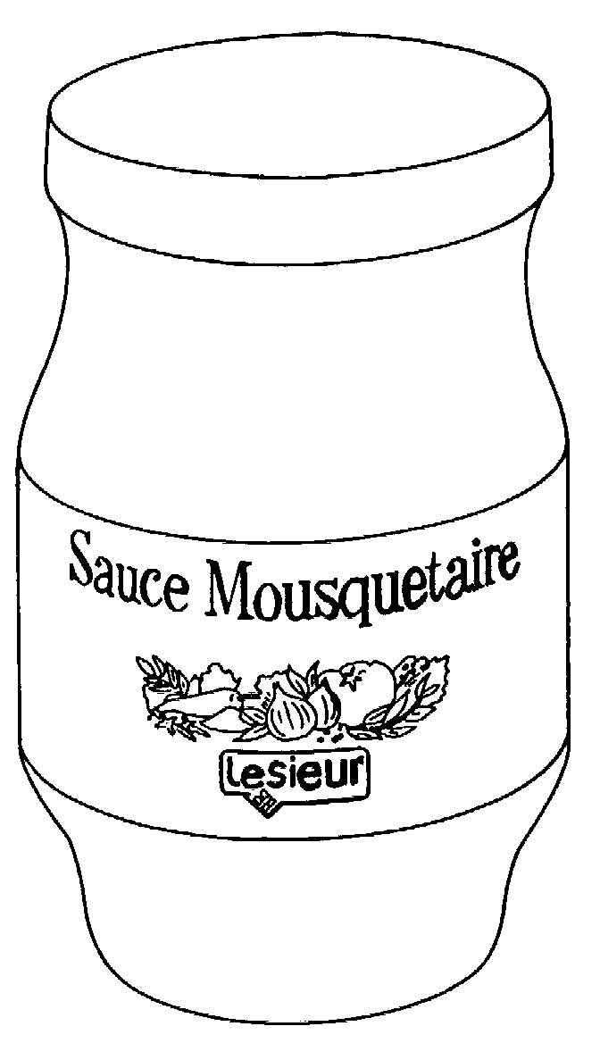  SAUCE MOUSQUETAIRE LESIEUR