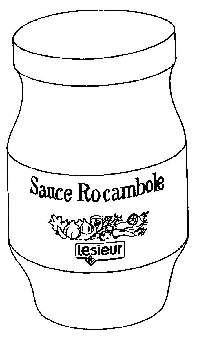  SAUCE ROCAMBOLE LESIEUR