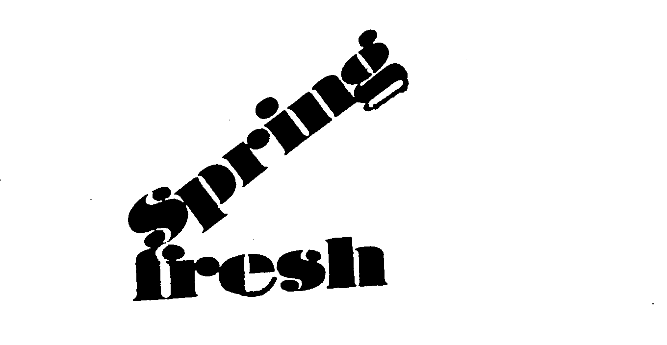 Trademark Logo SPRING FRESH