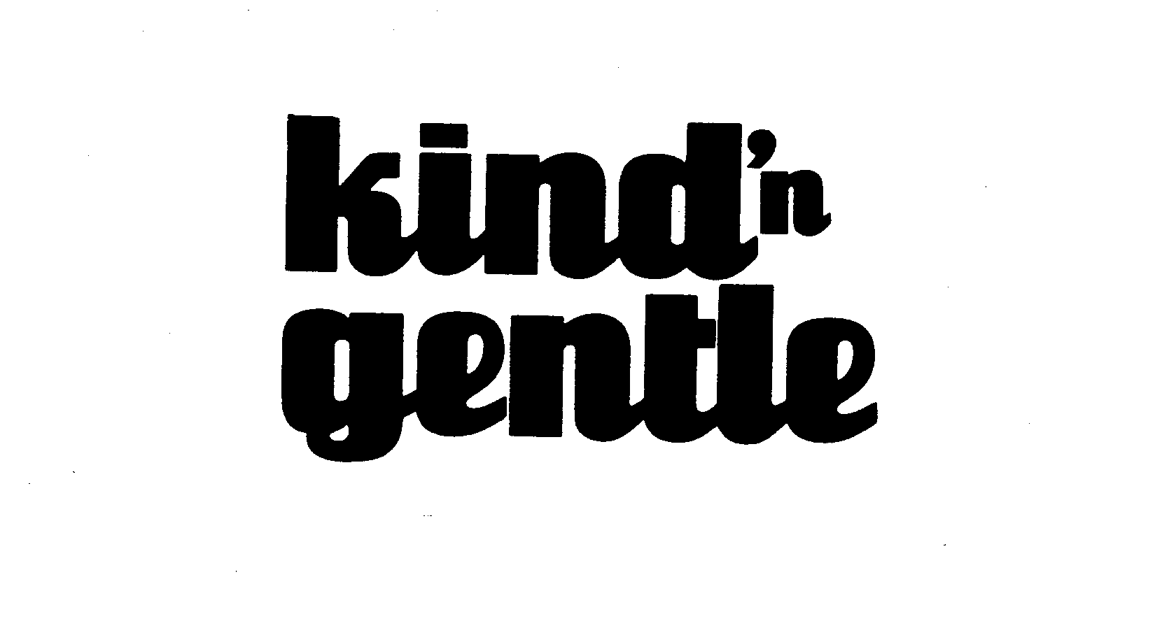 Trademark Logo KIND'N GENTLE