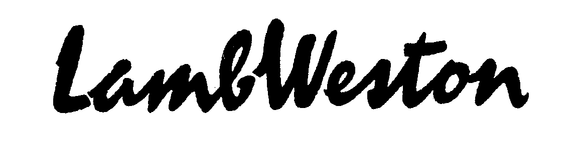 Trademark Logo LAMB WESTON