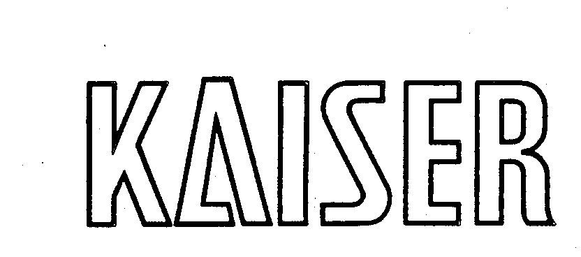Trademark Logo KAISER