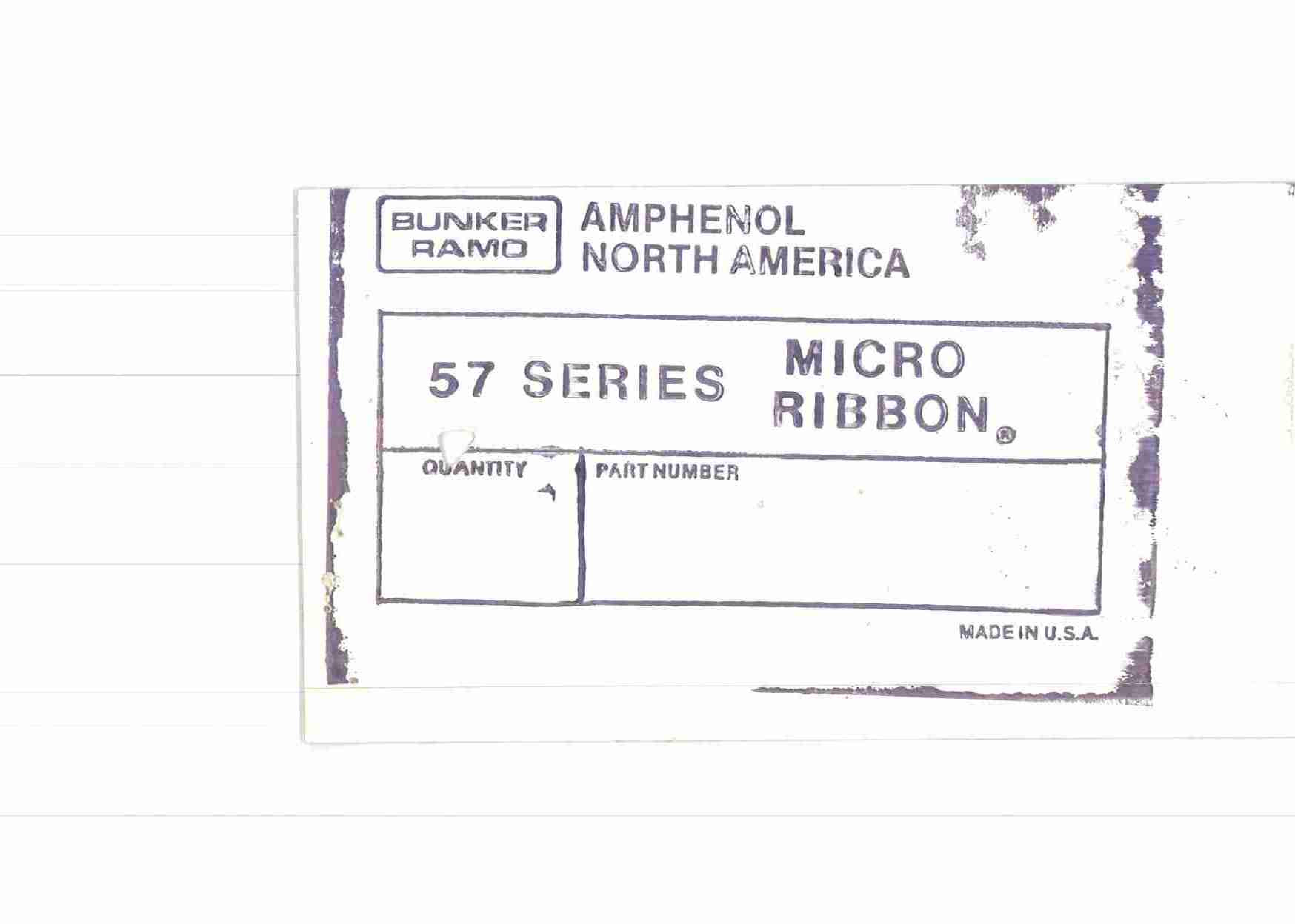  MICRO RIBBON