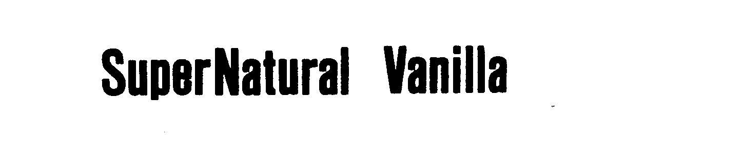  SUPERNATURAL VANILLA