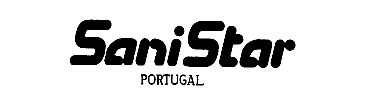 Trademark Logo SANISTAR PORTUGAL