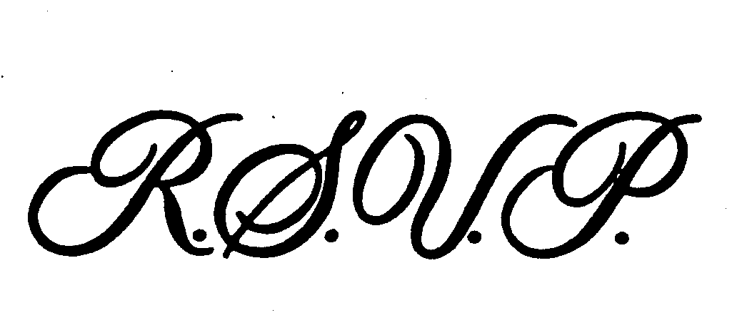 Trademark Logo R.S.V.P.