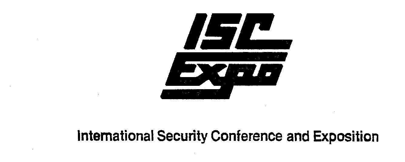 Trademark Logo ISC EXPO INTERNATIONAL SECURITY CONFERENCE AND EXPOSITION