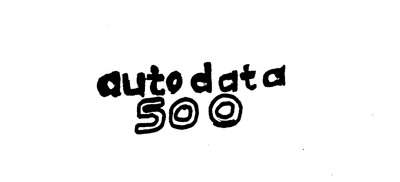 Trademark Logo AUTODATA 500