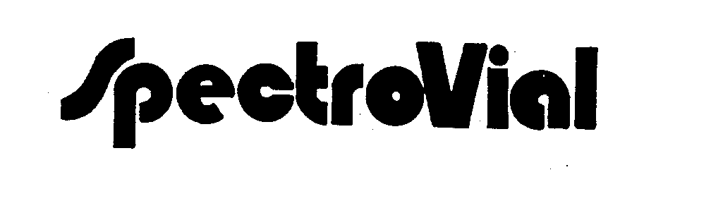 Trademark Logo SPECTRO VIAL