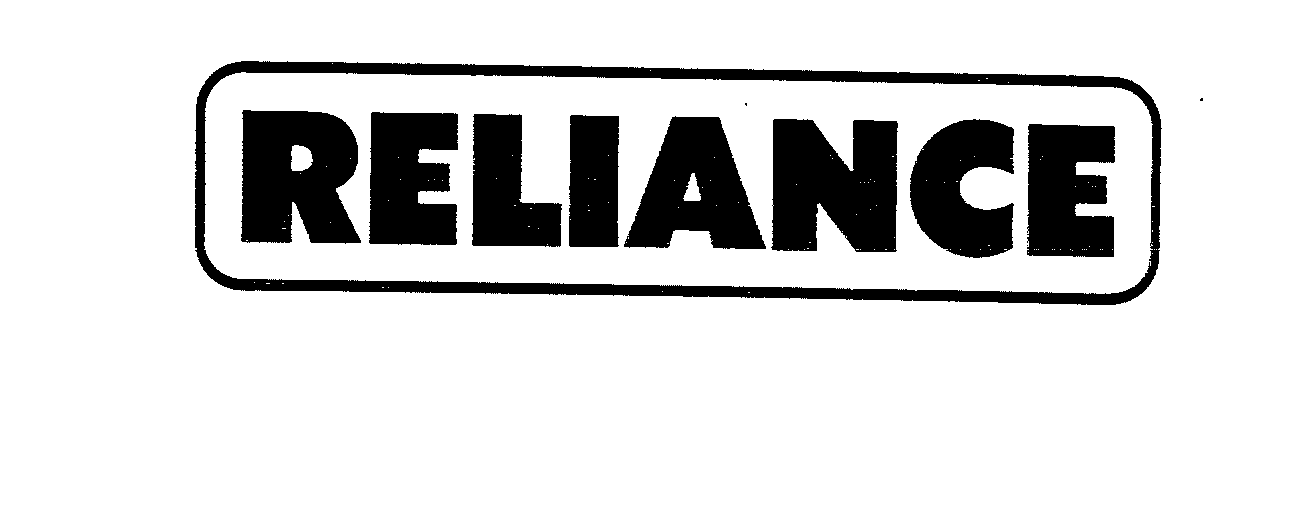 Trademark Logo RELIANCE