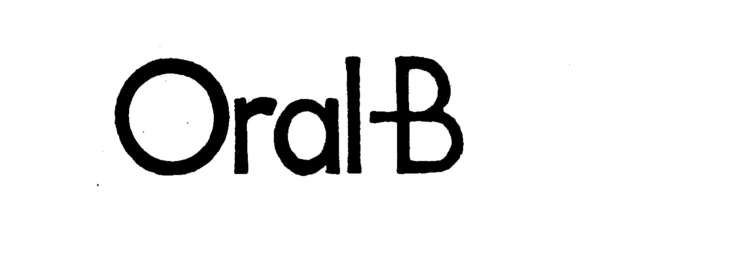 Trademark Logo ORAL-B