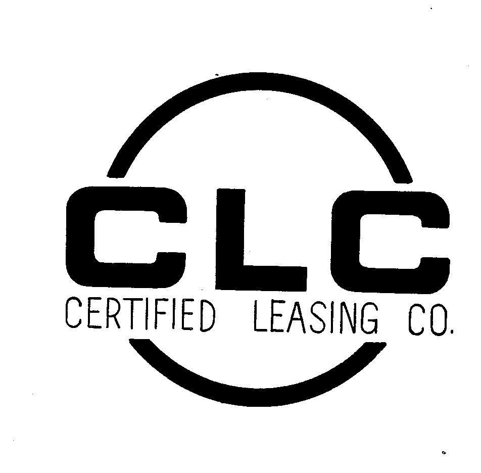 Trademark Logo CLC CERTIFIED LEASING CO.