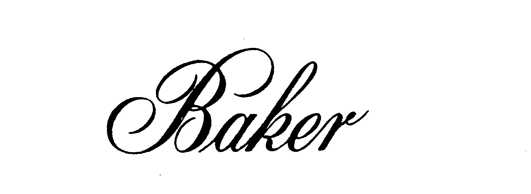 Trademark Logo BAKER