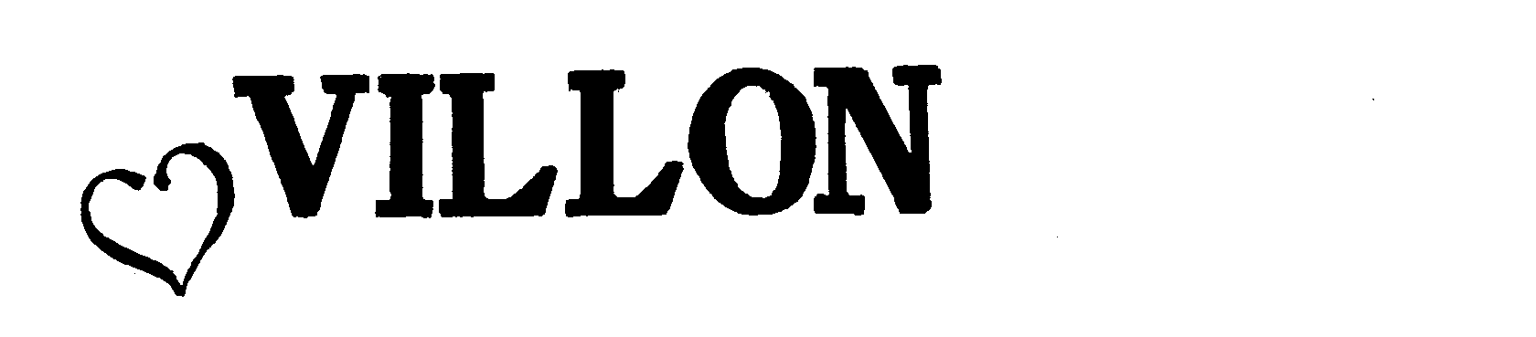 Trademark Logo VILLON