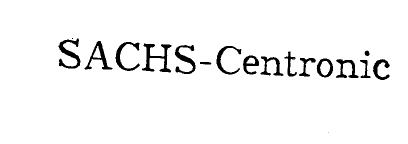  SACHS-CENTRONIC