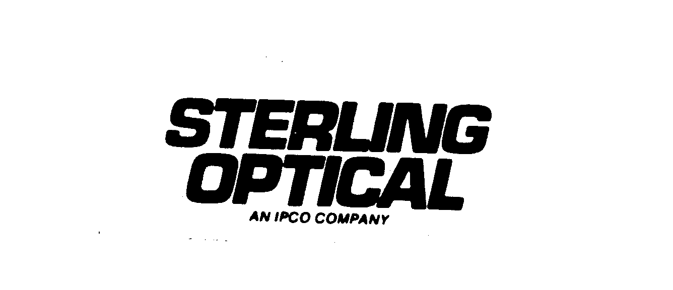 Trademark Logo STERLING OPTICAL AN IPCO COMPANY