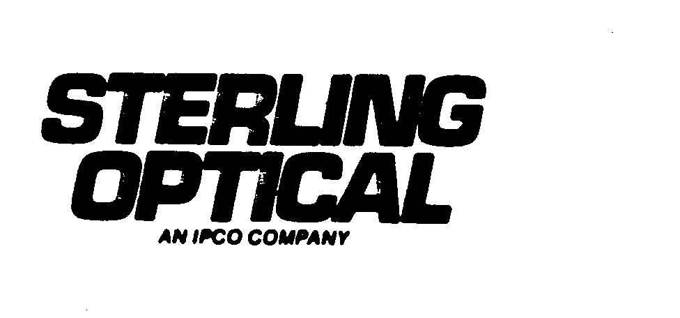 Trademark Logo STERLING OPTICAL AN IPCO COMPANY