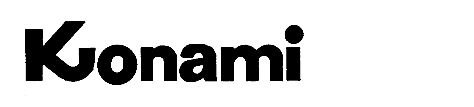 Trademark Logo KONAMI