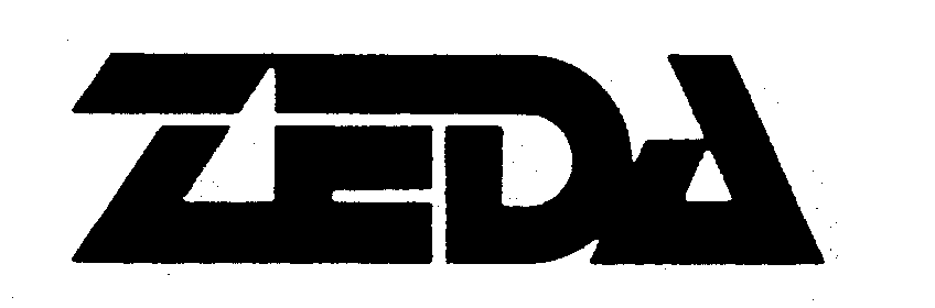 Trademark Logo ZEDA