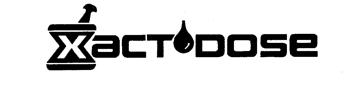 Trademark Logo XACT DOSE