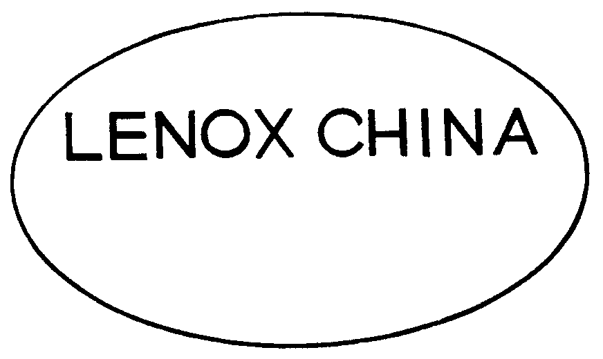  LENOX CHINA