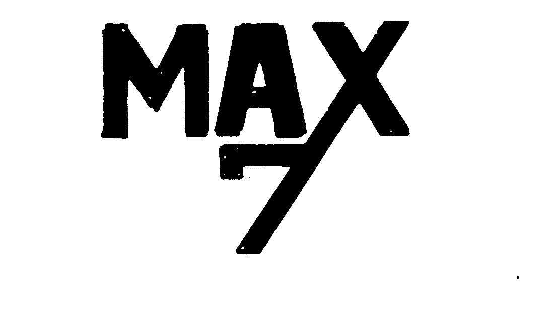 Trademark Logo MAX 7