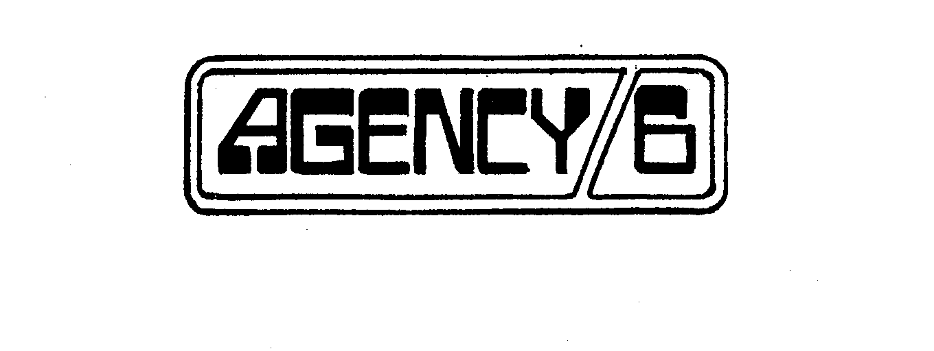 Trademark Logo AGENCY 6