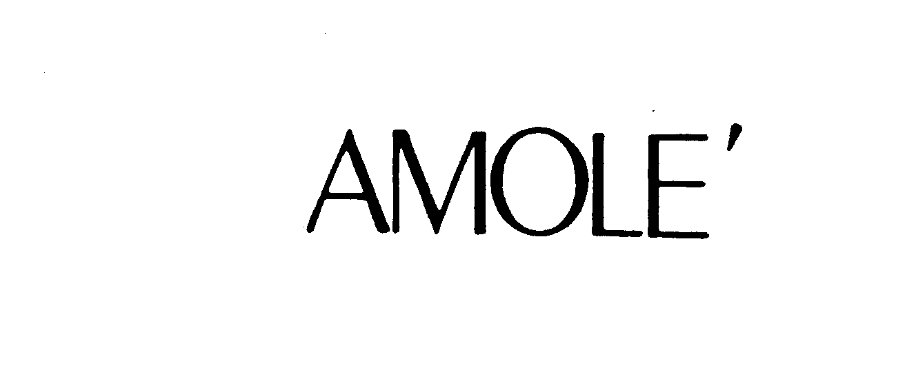 Trademark Logo AMOLE'