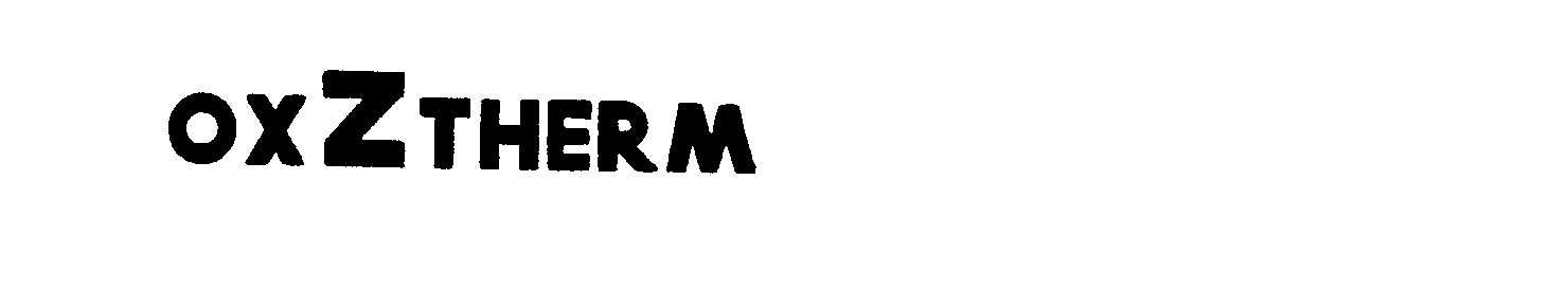 Trademark Logo OXZTHERM