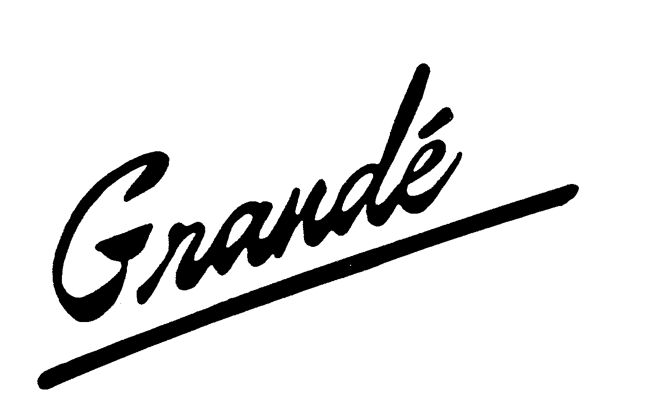 Trademark Logo GRANDE