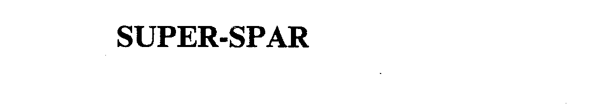 Trademark Logo SUPER-SPAR