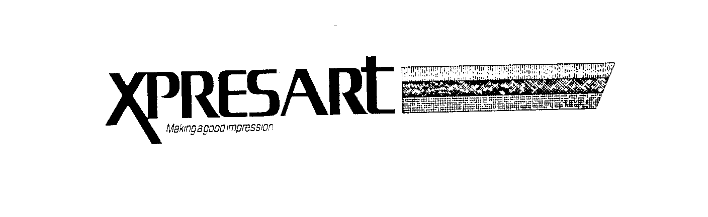 Trademark Logo XPRESART MAKING A GOOD IMPRESSION