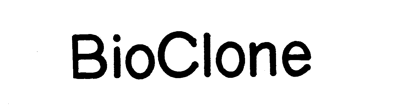 Trademark Logo BIOCLONE