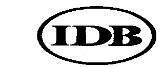 Trademark Logo IDB