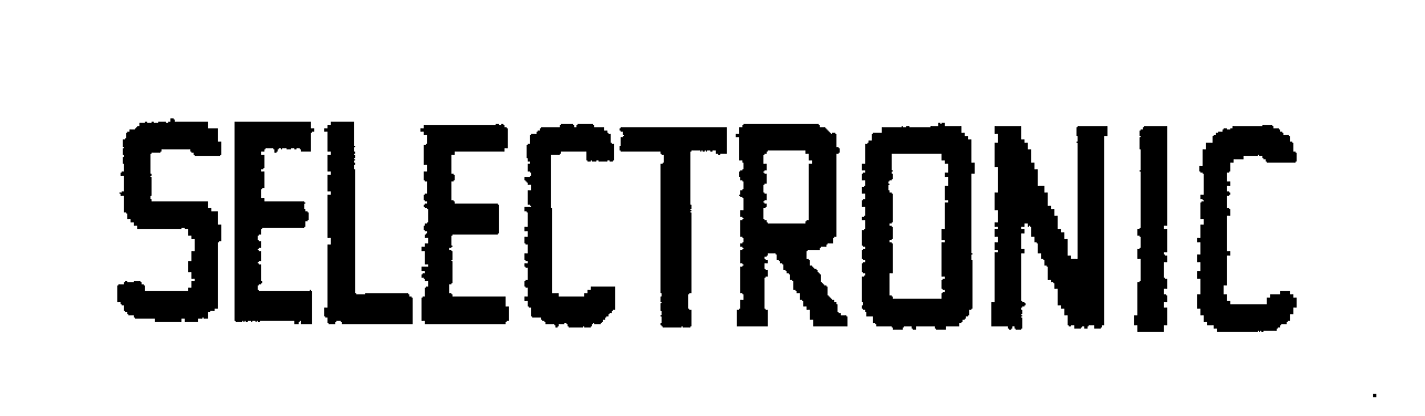 Trademark Logo SELECTRONIC