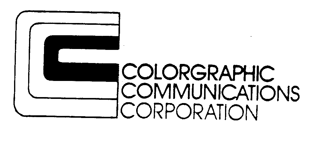 Trademark Logo CCC COLORGRAPHIC COMMUNICATIONS CORPORATATION