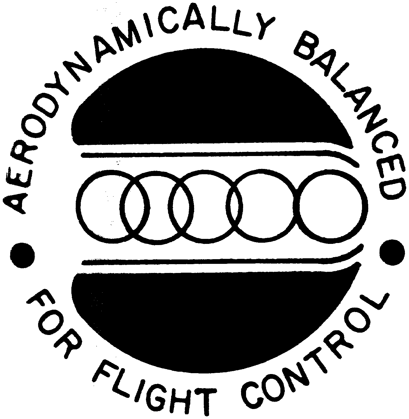  AERODYNAMICALLY BALANCED FOR FLIGHT CONTROL