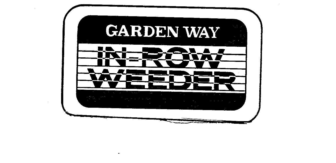 GARDEN WAY IN-ROW WEEDER