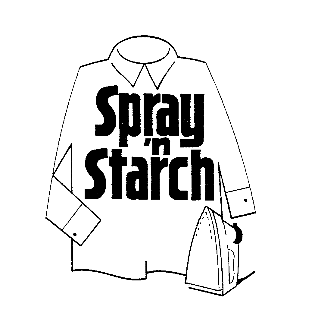 Trademark Logo SPRAY 'N STARCH
