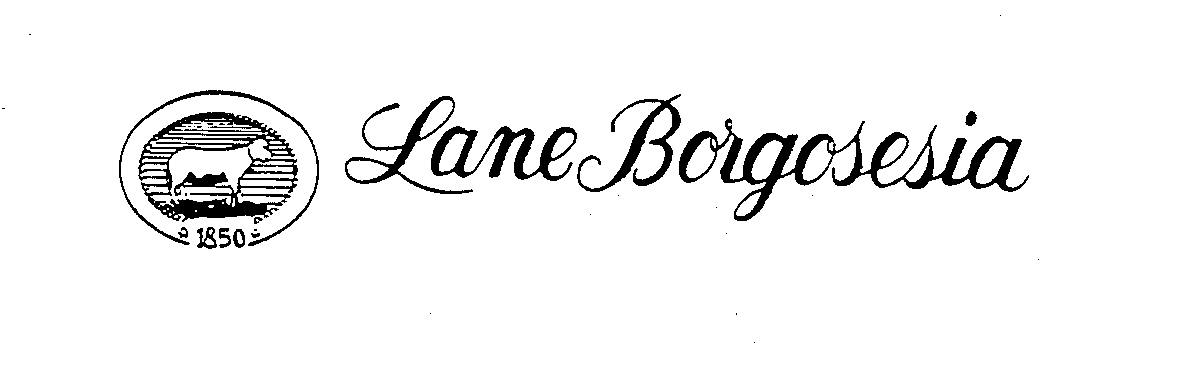 Trademark Logo 1850 LANE BORGOSESIA