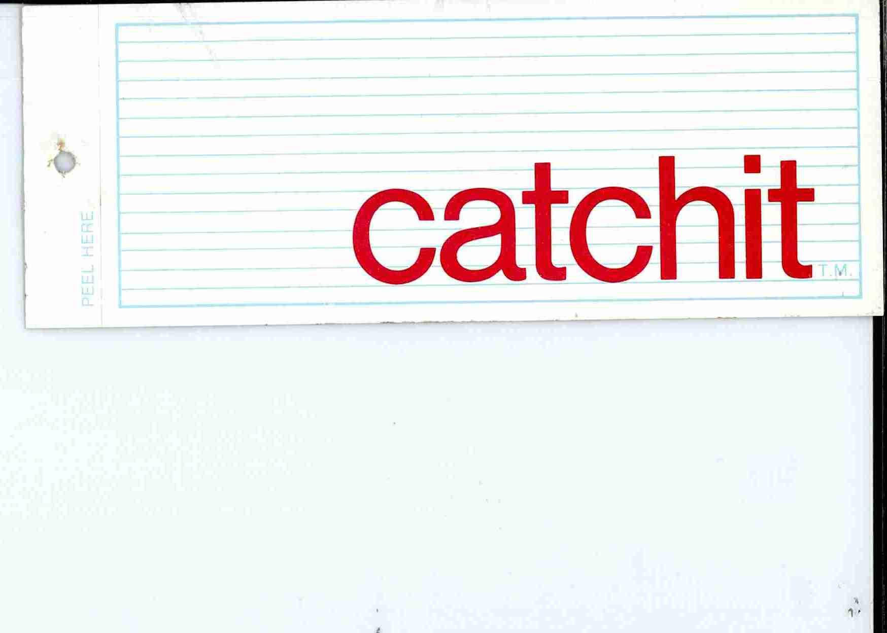 Trademark Logo CATCHIT