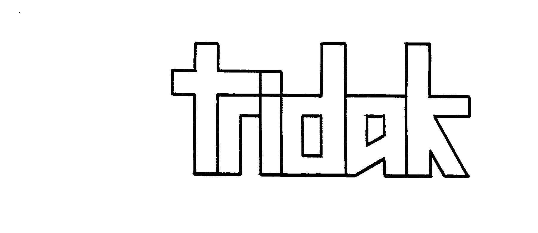 Trademark Logo TRIDAK