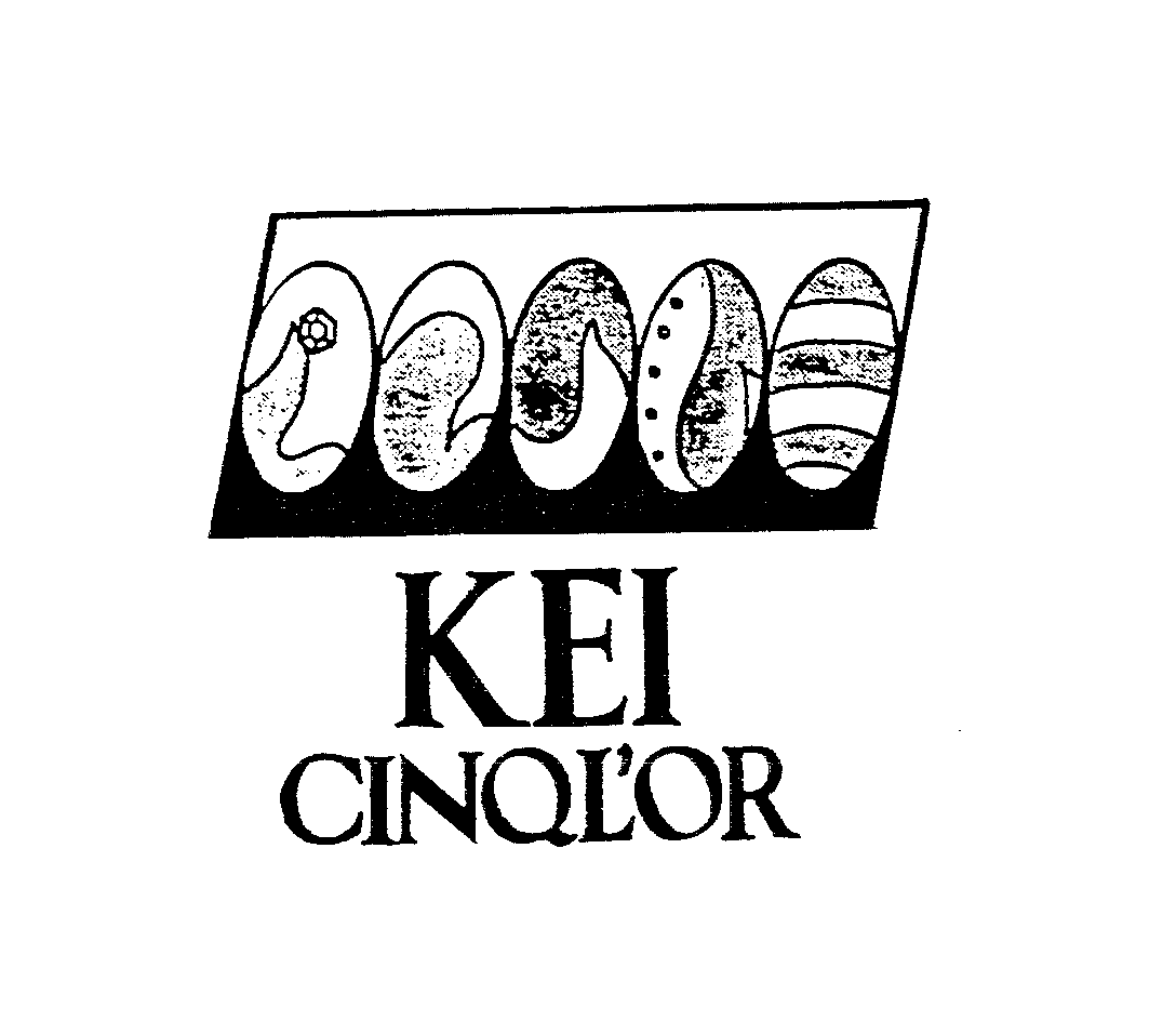 Trademark Logo KEI CINQL'OR