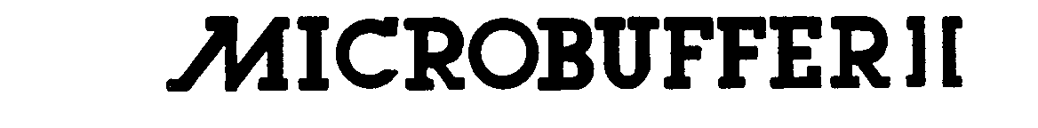 Trademark Logo MICROBUFFER