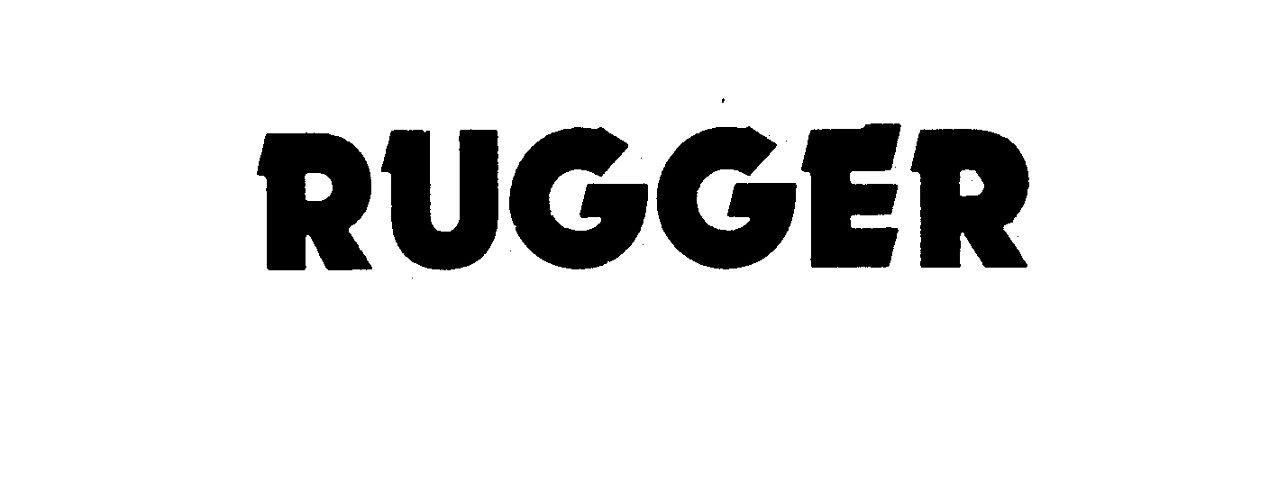 Trademark Logo RUGGER