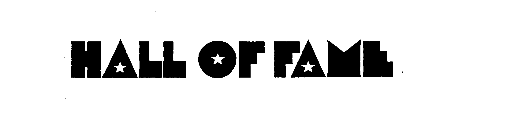 Trademark Logo HALL OF FAME