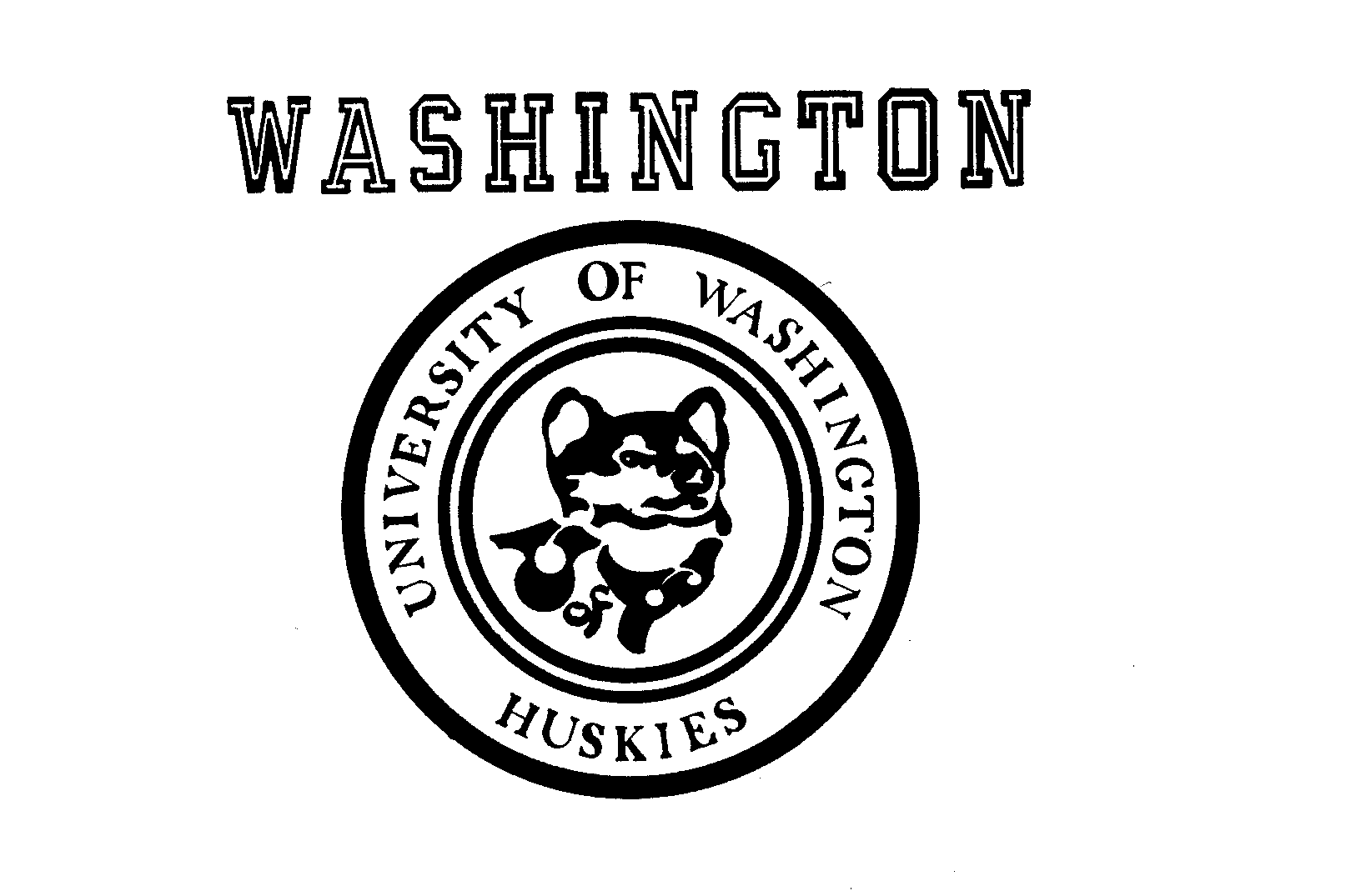  WASHINGTON UNIVERSITY OF WASHINGTON HUSKIES