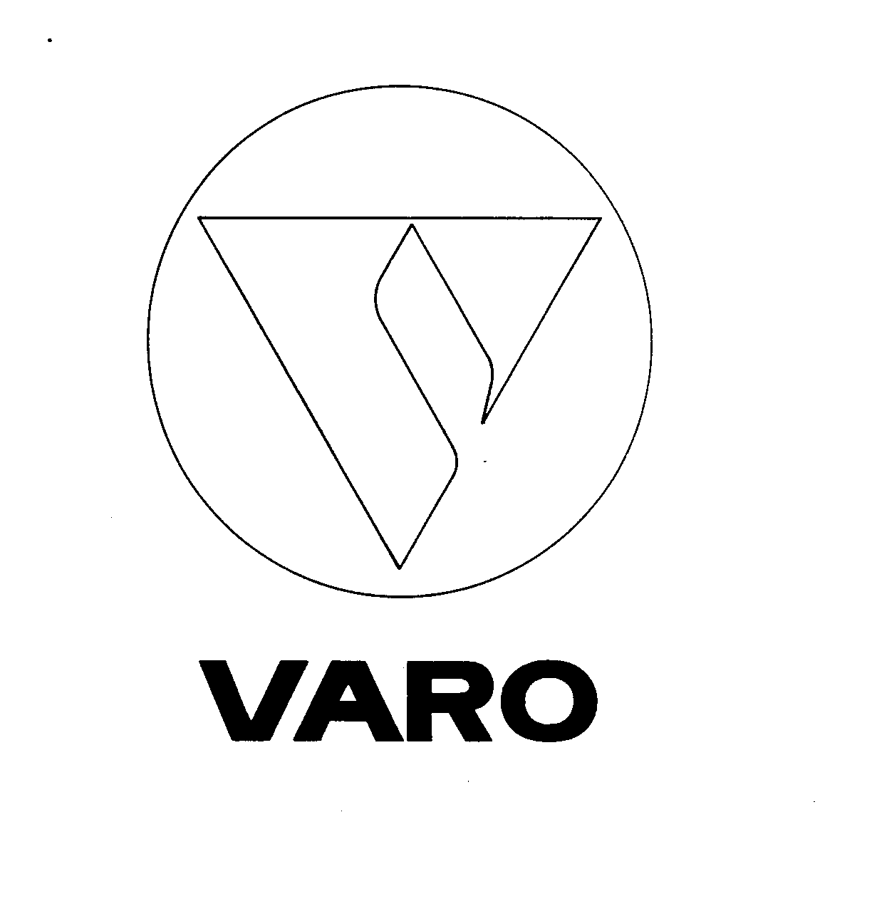 Trademark Logo V VARO