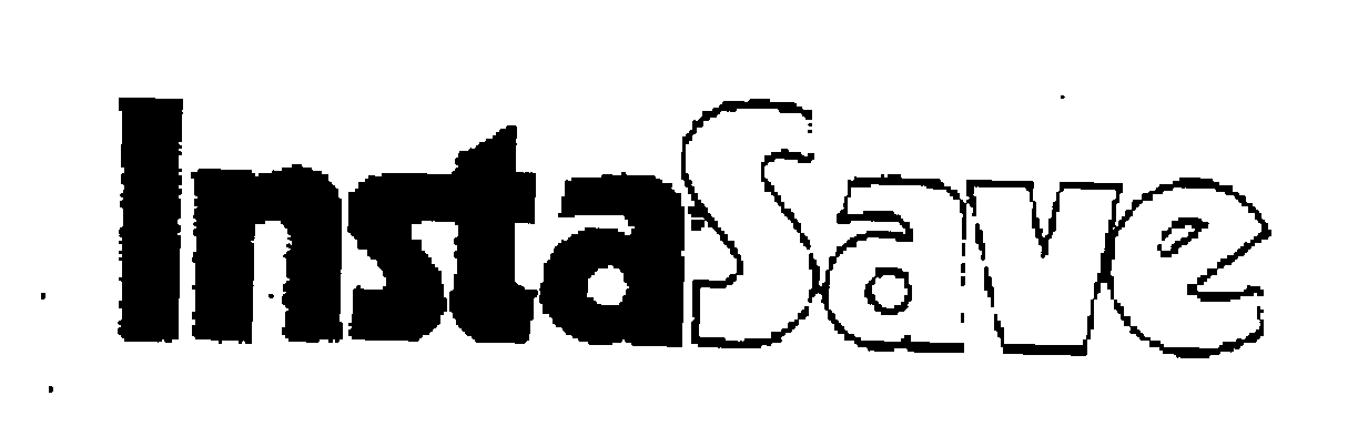 Trademark Logo INSTASAVE
