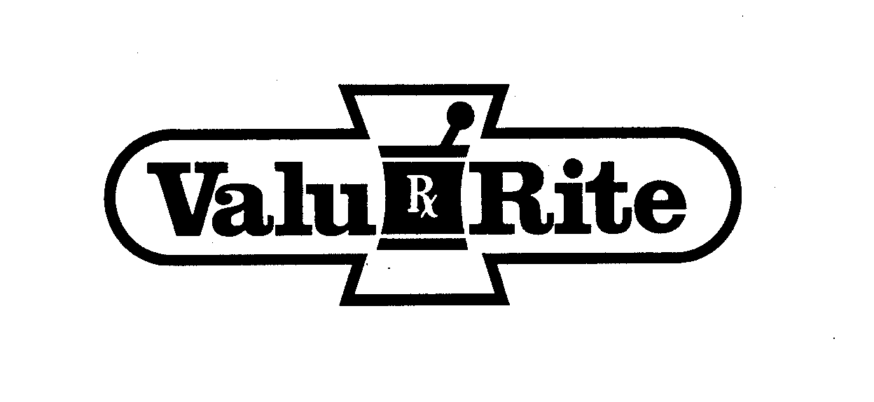 Trademark Logo VALU RITE RX